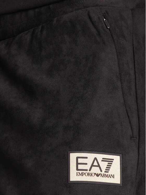 EA7 Emporio Armani EA7 Emporio Armani Teplákové nohavice 7M000676 AF16718 UC001 Čierna Regular Fit