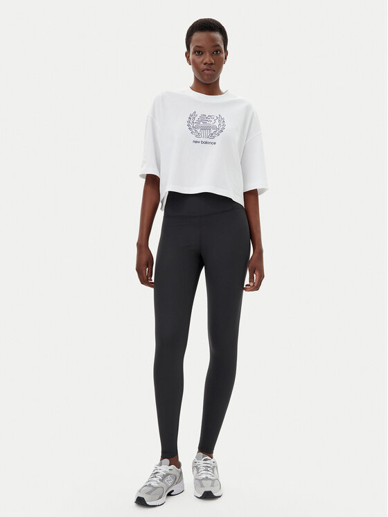 New Balance New Balance T-Shirt WT51935 Biały Oversize