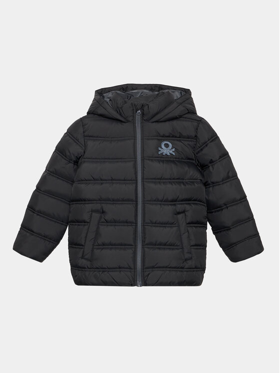 United Colors Of Benetton United Colors Of Benetton Зимова куртка 2WU0CN016 Чорний Regular Fit