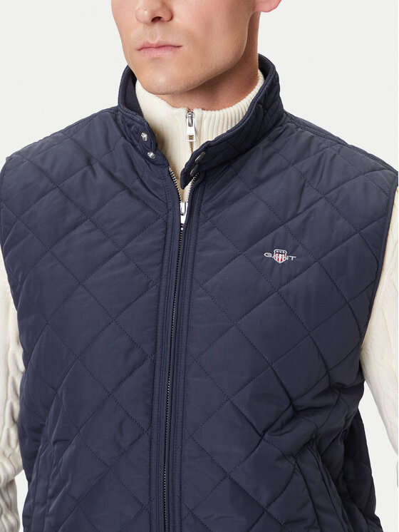 Gant Gant Γιλέκο 7006341 Σκούρο μπλε Regular Fit