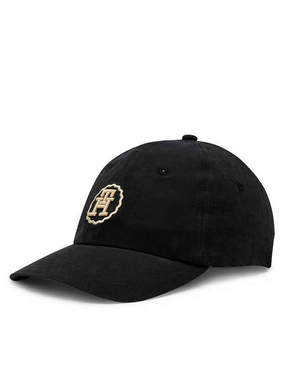 Tommy Hilfiger Tommy Hilfiger Бейсболка Spring Chic Cap AW0AW15775 Чорний