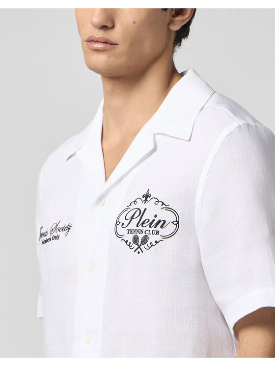 PHILIPP PLEIN PHILIPP PLEIN Camicia 30489 Bianco Regular Fit