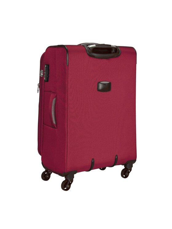 D&N D&N Komplet walizek 125567 Czerwony