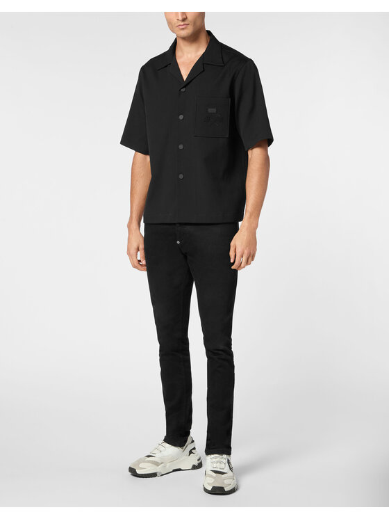 PHILIPP PLEIN PHILIPP PLEIN Camicia 22569 Nero Regular Fit