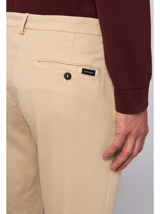 Trussardi Trussardi Pantaloni di tessuto P711M000092N011 Beige Boy Fit