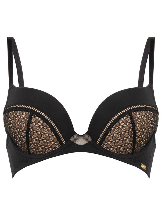 Gossard Gossard Push-up-BH Graphic Luxe 16901 Schwarz