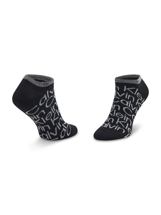 Calvin Klein Calvin Klein 2er-Set niedrige Unisex-Socken 701218714 Schwarz