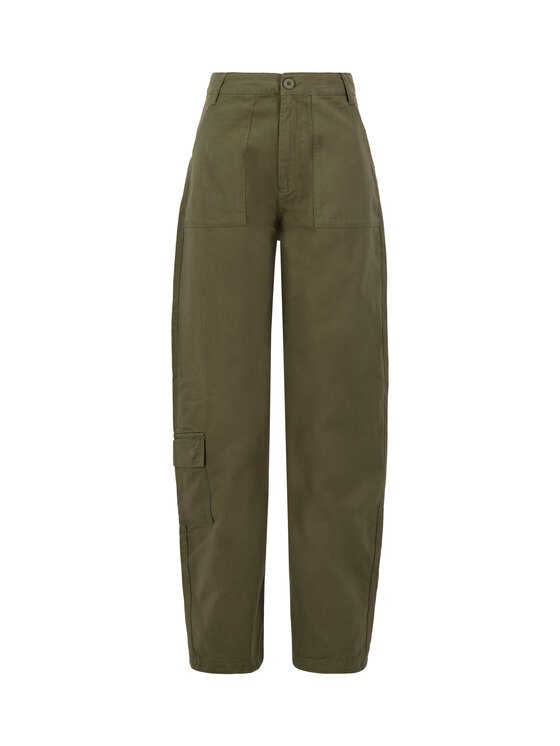 Alpha Industries Alpha Industries Spodnie cargo Field Pant Women Zielony Tapered Leg