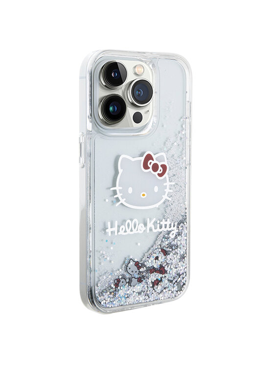 Hello Kitty Hello Kitty Etui na telefon iPhone 13 Pro Max Srebrny