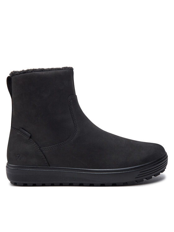 ECCO ECCO Polokozačky Soft 7 Tred W 45075302001 Černá