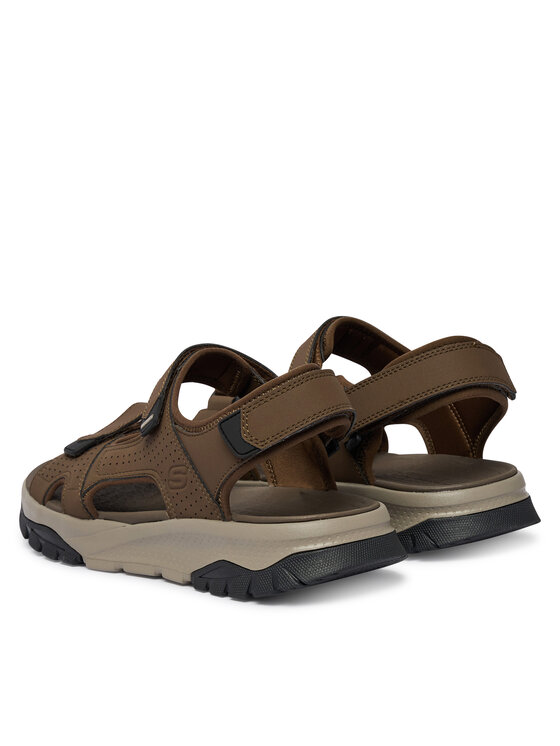 Skechers Skechers Sandały Strap River 205724/BRN Brązowy