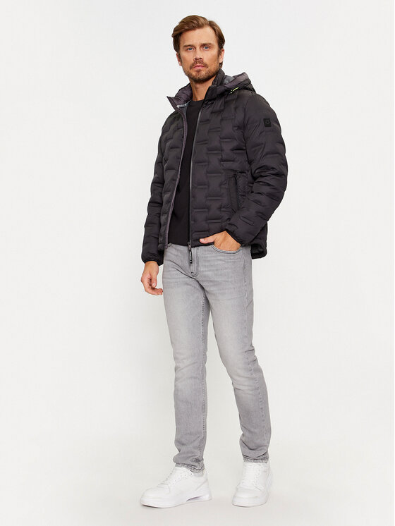 Milestone Milestone Пуховик Brayden 330341 60390 Чорний Regular Fit