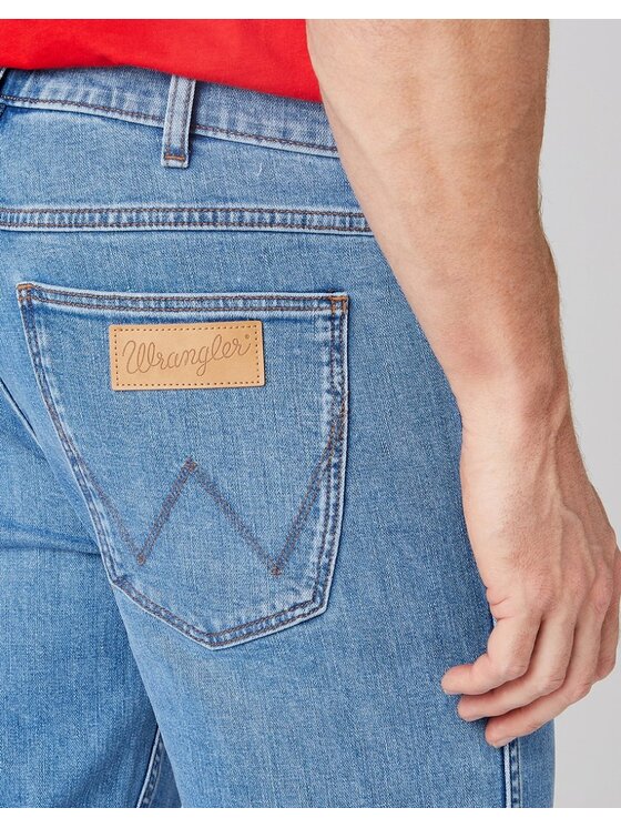 Wrangler Wrangler Jeans GREENSBORO Blu Straight Fit