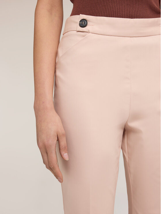 Motivi Motivi Spodnie materiałowe P084Q004531N006 Różowy Flare Fit
