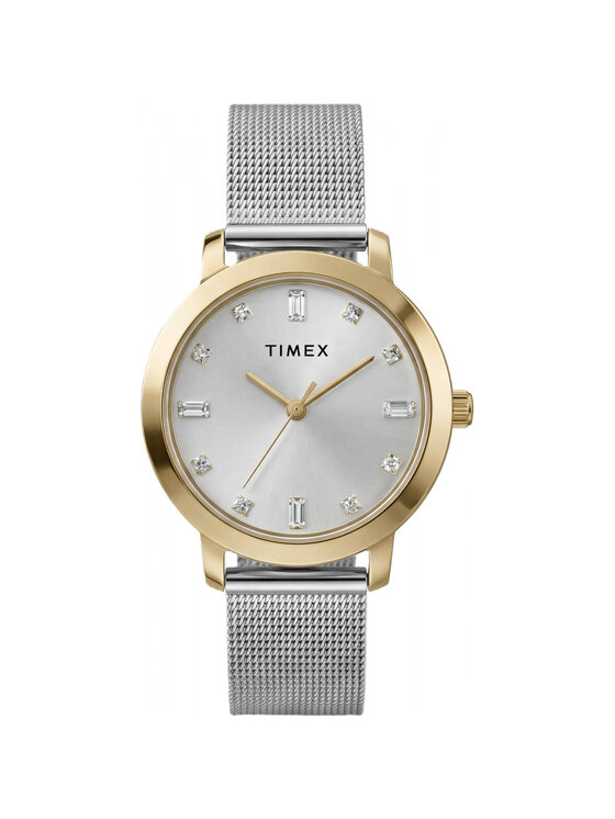 Timex Timex Hodinky TW2Y48800 Strieborná