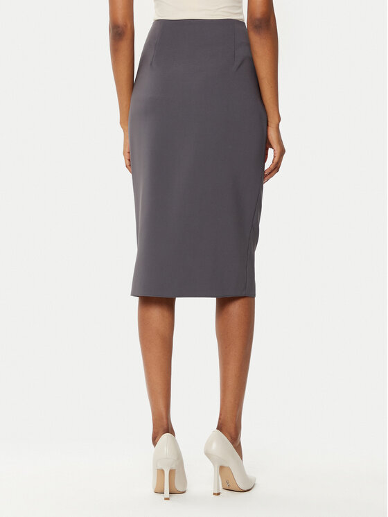 Rinascimento Rinascimento Пола тип молив CFC0121919003 Сив Regular Fit