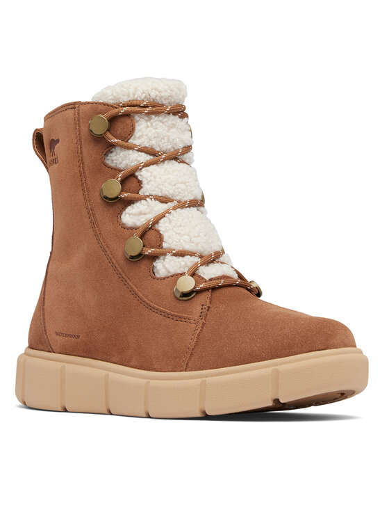 Sorel Sorel Škornji Explorer III Joan 2077981242 Rjava