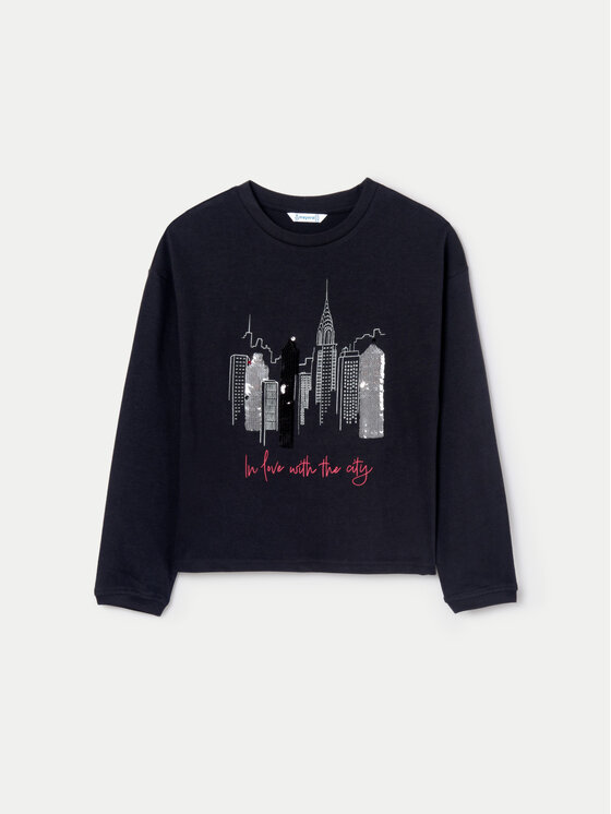 Mayoral Mayoral Palaidinė 7016 Juoda Regular Fit