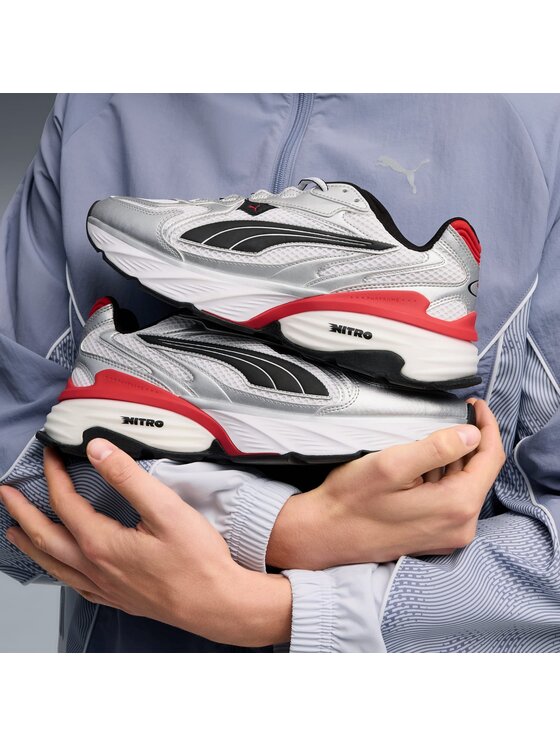 Puma Puma Sneakersy 406203 Srebrny