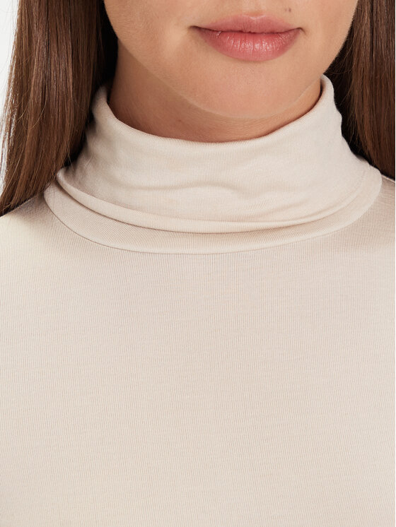 Marc O'Polo Marc O'Polo Rollkragenpullover 509 2157 52177 Écru Slim Fit