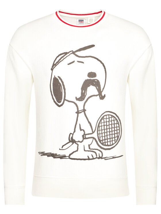 Levi s Felpa PEANUTS Striped 23894 0002 Beige Regular Fit
