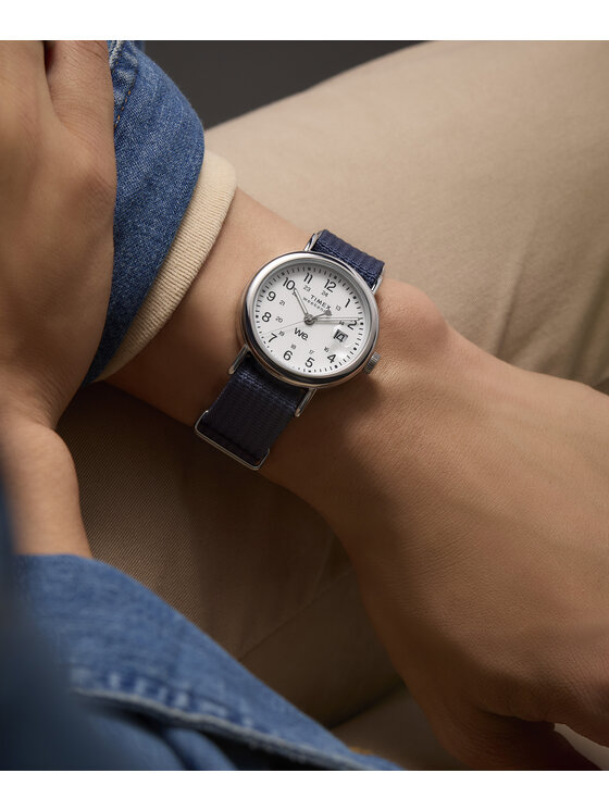 Timex Timex Zegarek TW2Y09000 Niebieski