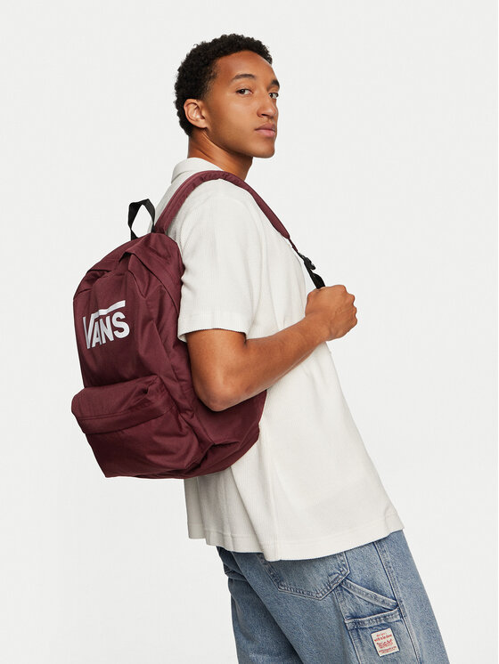 Vans Vans Plecak Old Skool Print Backpack VN000H504QU1 Bordowy
