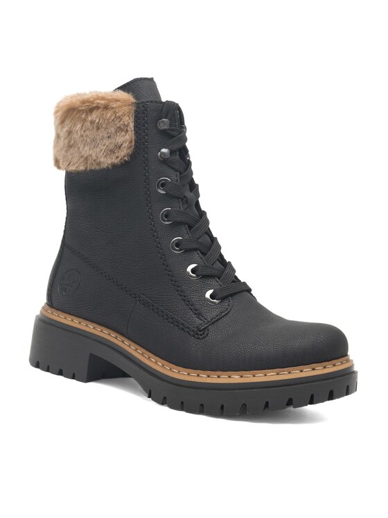 Rieker Rieker Botine 72630-00 Negru