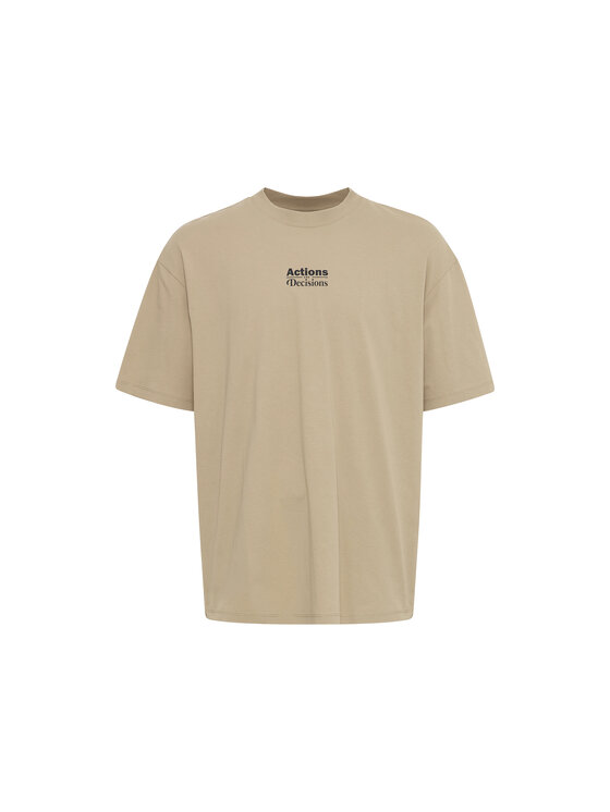Blend Blend T-shirt 20717787-161315 Beige Regular Fit
