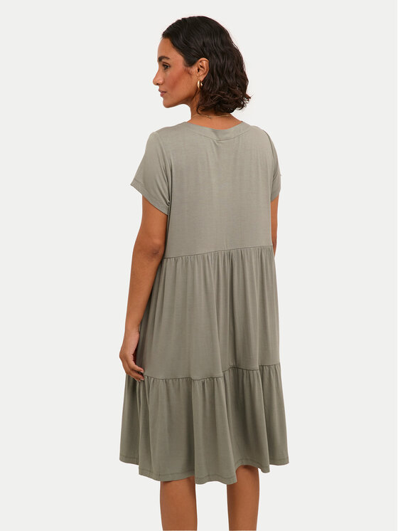 Kaffe Kaffe Rochie de zi Petra 10504657 Gri Relaxed Fit