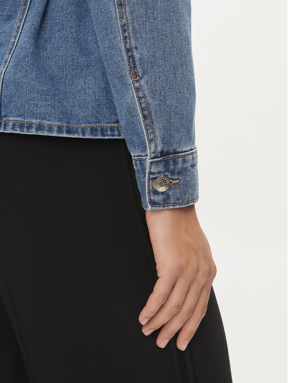 Vero Moda Vero Moda Jeansová bunda Lara 10283498 Modrá Regular Fit