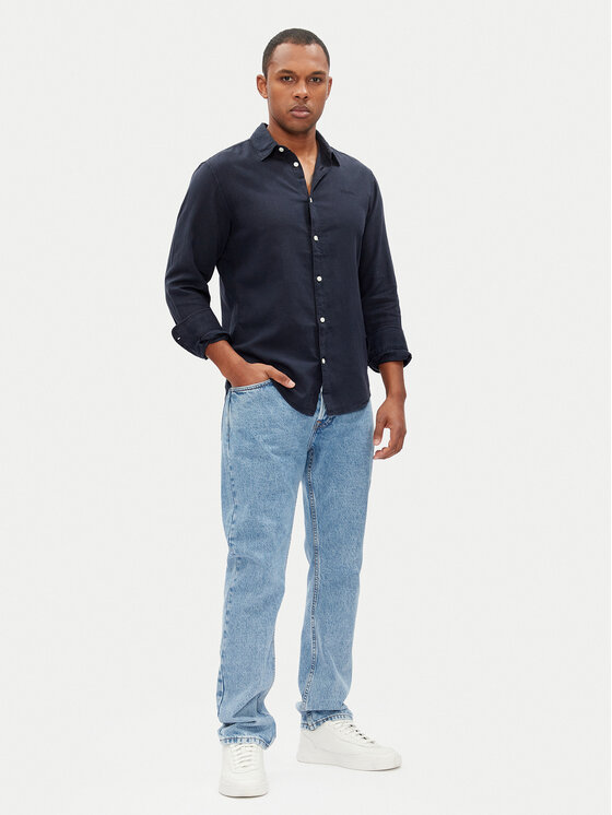 Pepe Jeans Pepe Jeans Cămașă Arnau PM308844 Bleumarin Regular Fit