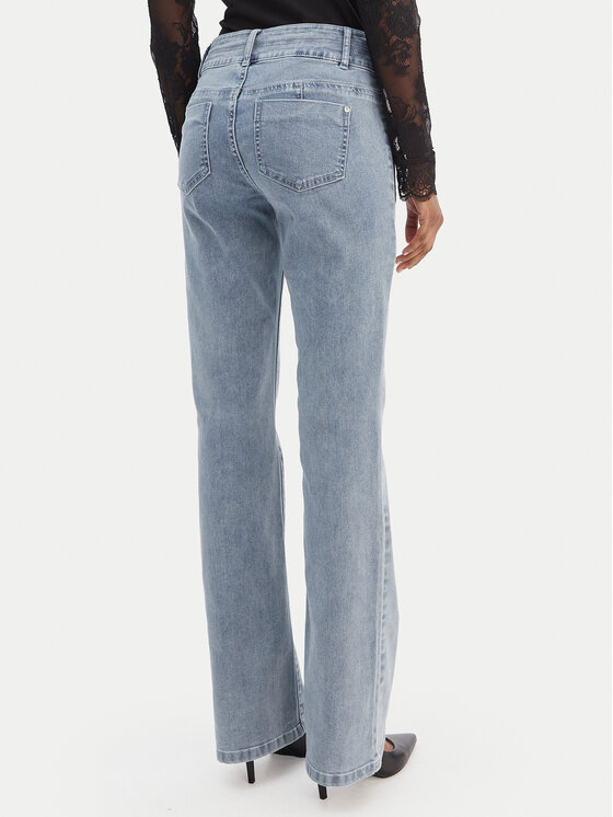 Morgan Morgan Džinsai 241-POLEN1 Mėlyna Bootcut Fit