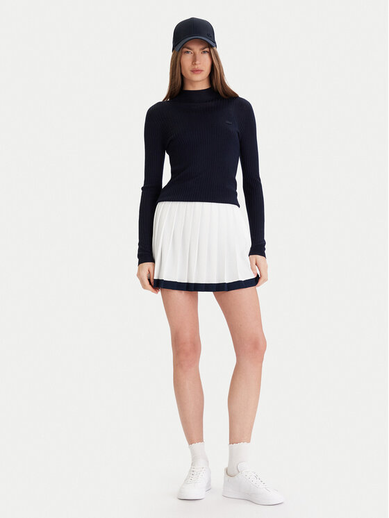 Lacoste Lacoste Svetr AF4189 Tmavomodrá Slim Fit