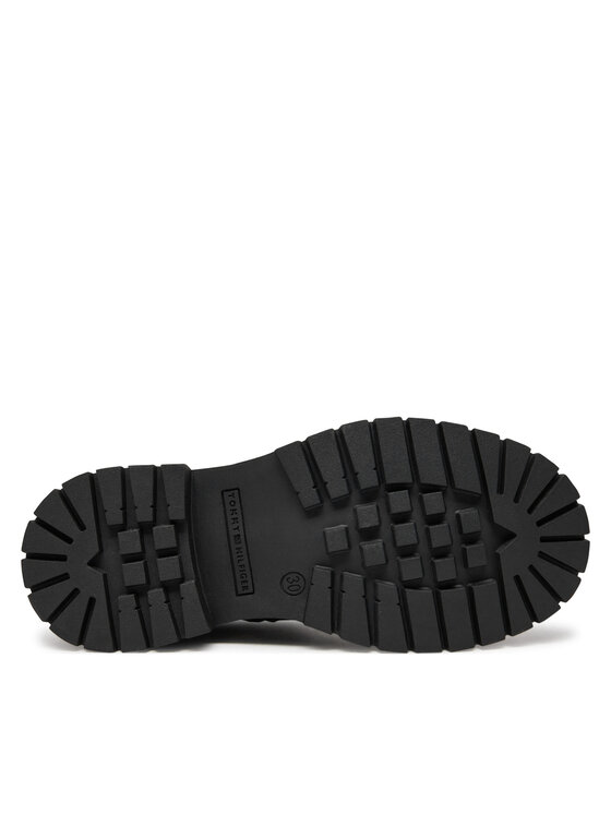 Tommy Hilfiger Tommy Hilfiger Ορειβατικά παπούτσια Lace-Up Bootie T3A5-33569-1351 M Μαύρο