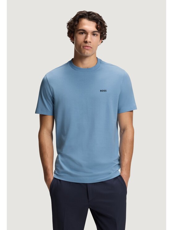 BOSS BOSS T-shirt 50506373 Azzurro chiaro Regular Fit