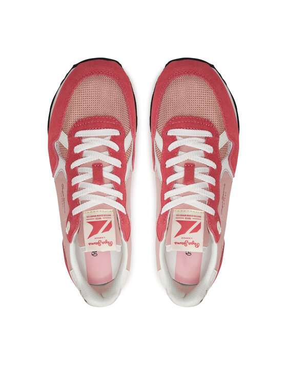 Pepe Jeans Pepe Jeans Tenisice Brit Heritage W PLS31474 Ružičasta