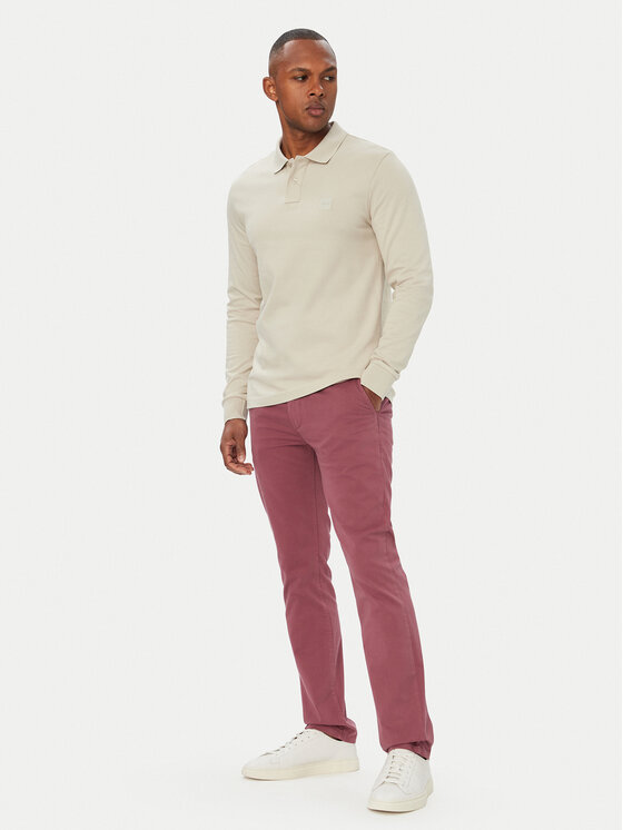 BOSS BOSS Polo Passerby 50507704 Bež Regular Fit