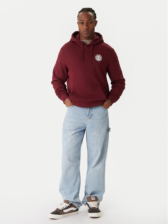 Element Element Bluza Seal ELYSF00295 Bordowy Regular Fit