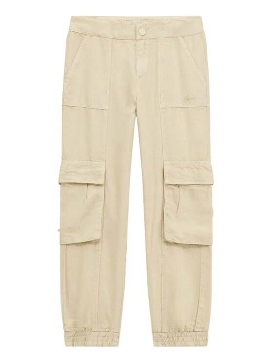 Guess Guess Pantaloni di tessuto 164003 Beige Regular Fit