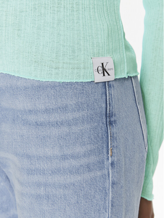 Calvin Klein Jeans Calvin Klein Jeans Bluza J20J223095 Modra Slim Fit