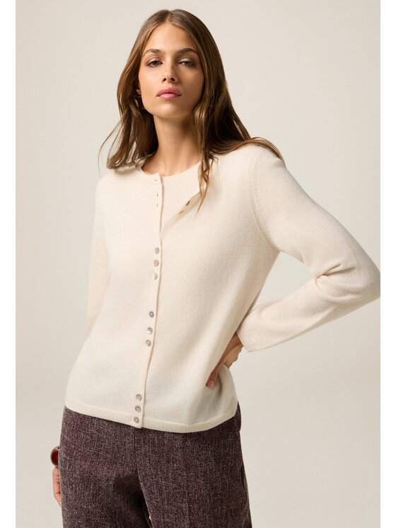 Oltre Oltre Maglione M350E001934N002 Bianco Regular Fit
