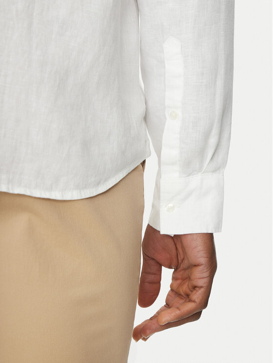 Michael Kors Michael Kors Marškiniai CS4400H4YT Balta Relaxed Fit