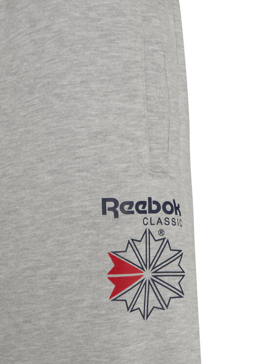 Reebok Reebok Jogginghose Eryk RK25733CCM Hellgrau Regular Fit