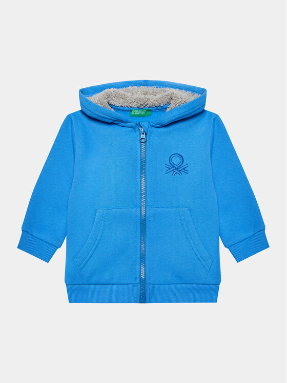 United Colors Of Benetton Felpa 3EB5G502F Blu Regular Fit Modivo
