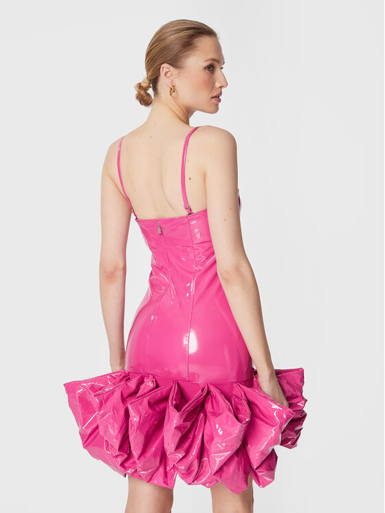 ROTATE ROTATE Cocktail obleka Leiza RT2219 Roza Regular Fit