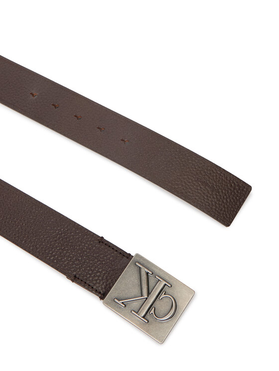 Calvin Klein Calvin Klein Pasek Męski LV04D7111G Brązowy ciemny