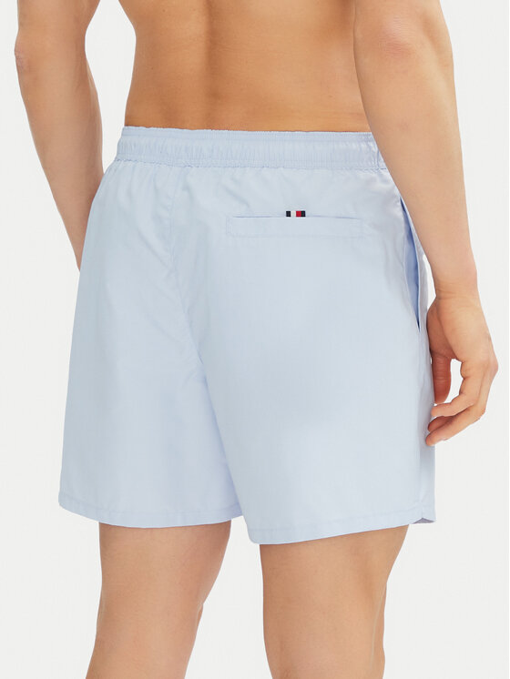 Tommy Hilfiger Tommy Hilfiger Pantaloni scurți pentru înot UM0UM03258 Albastru celest Regular Fit