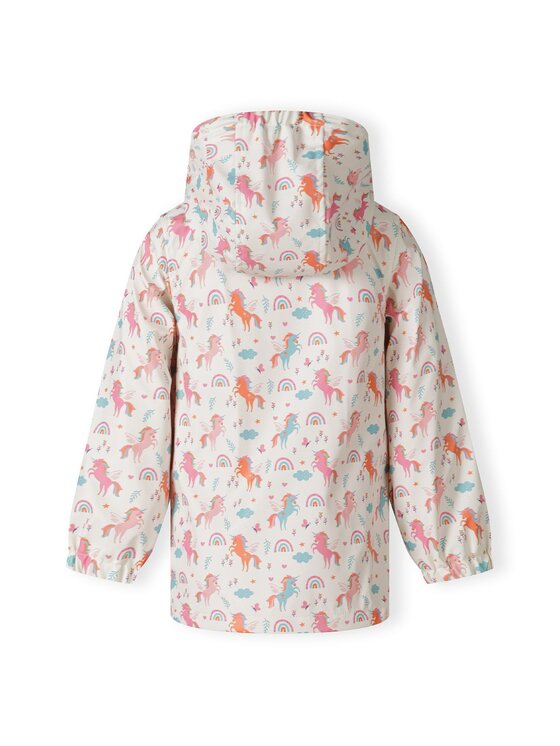 minoti minoti Kurtka przeciwdeszczowa C5509 Écru Regular Fit