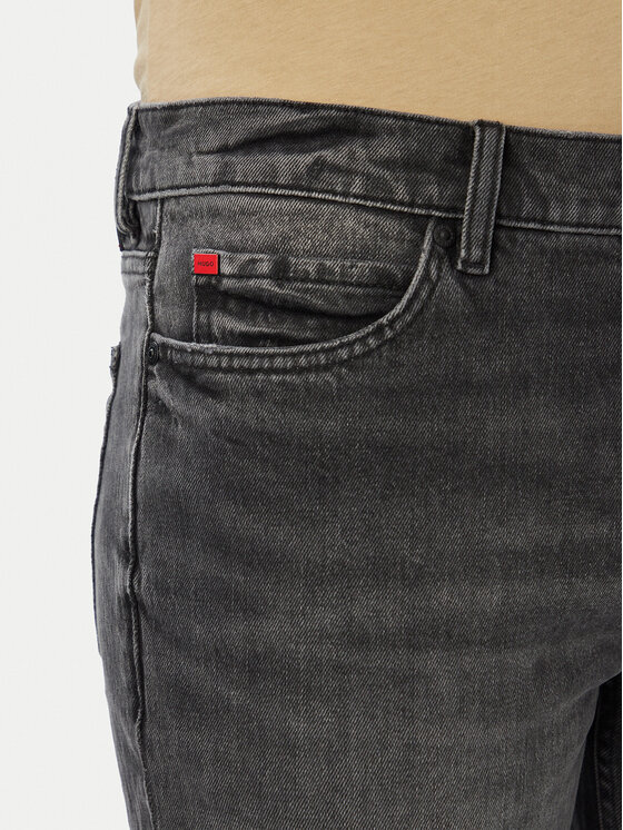 HUGO HUGO Jeans HUGO 634 50561473 Dunkelgrau Tapered Fit